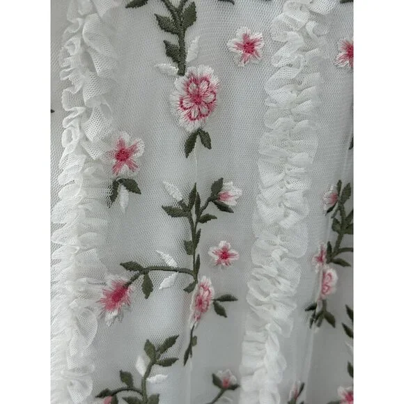 NWT Mac Duggal 70159 Long Sleeve Embroidered Formal Gown Size 2  Cut Out Corset - Picture 4 of 9